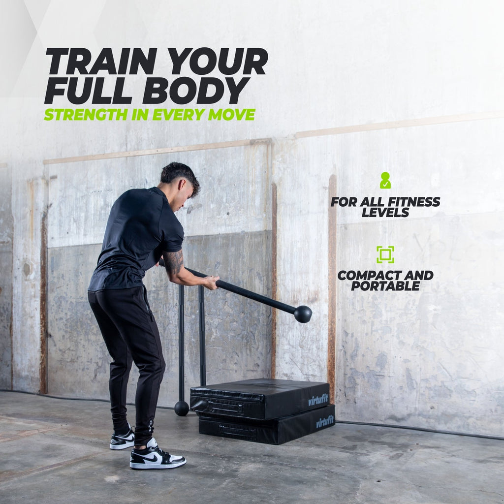 VirtuFit Macebell - 8 kg - Black