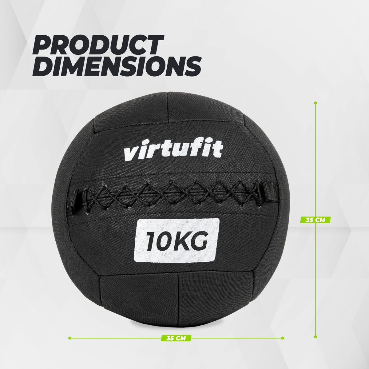 VirtuFit Wall Ball Pro - 10 kg
