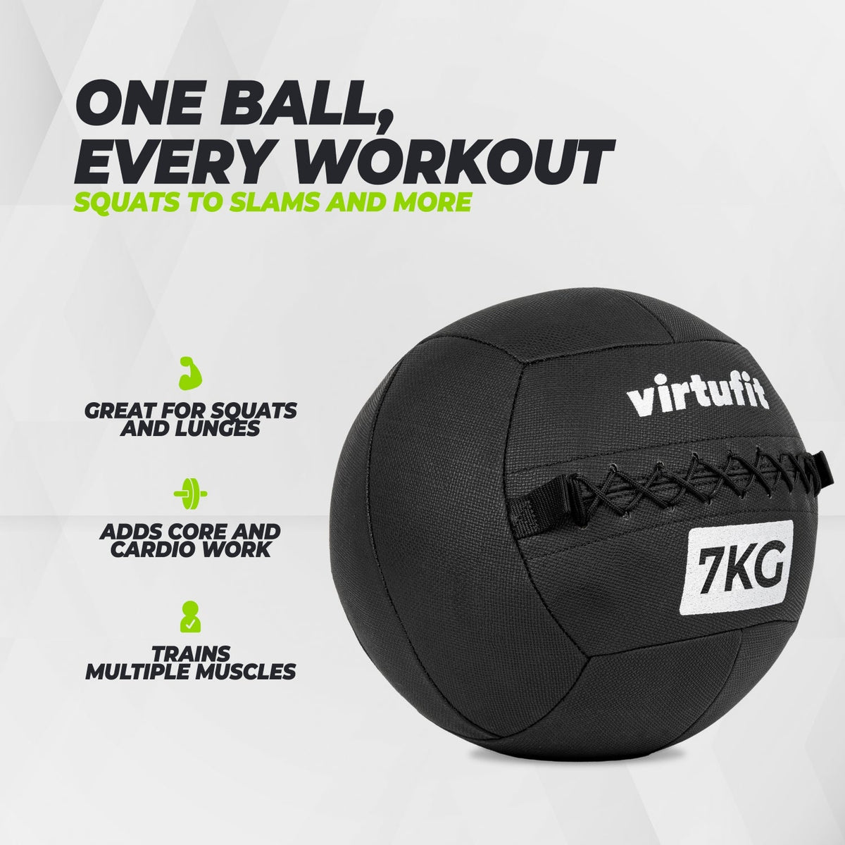VirtuFit Wall Ball Pro - 7 kg