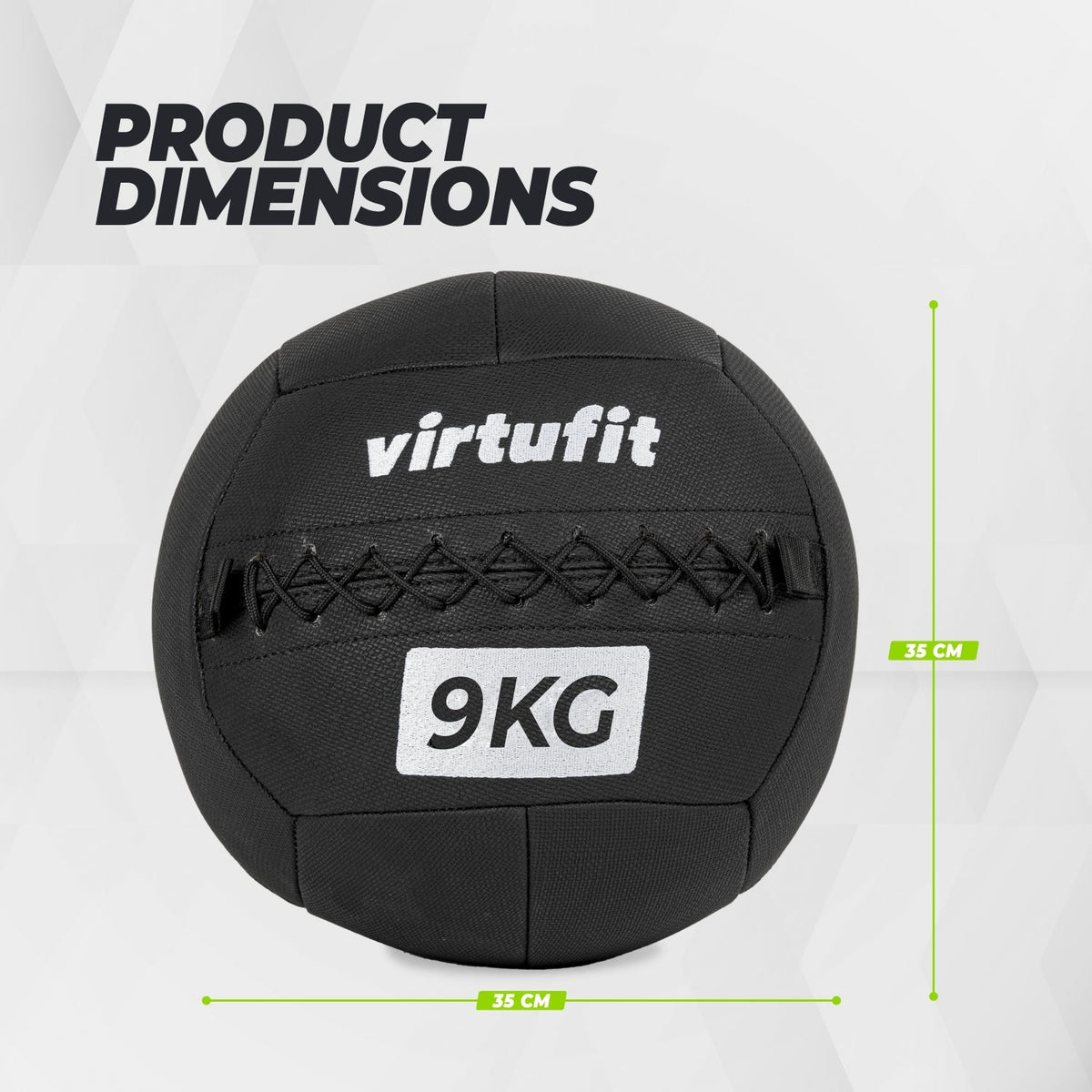 VirtuFit Wall Ball Pro - 9 kg