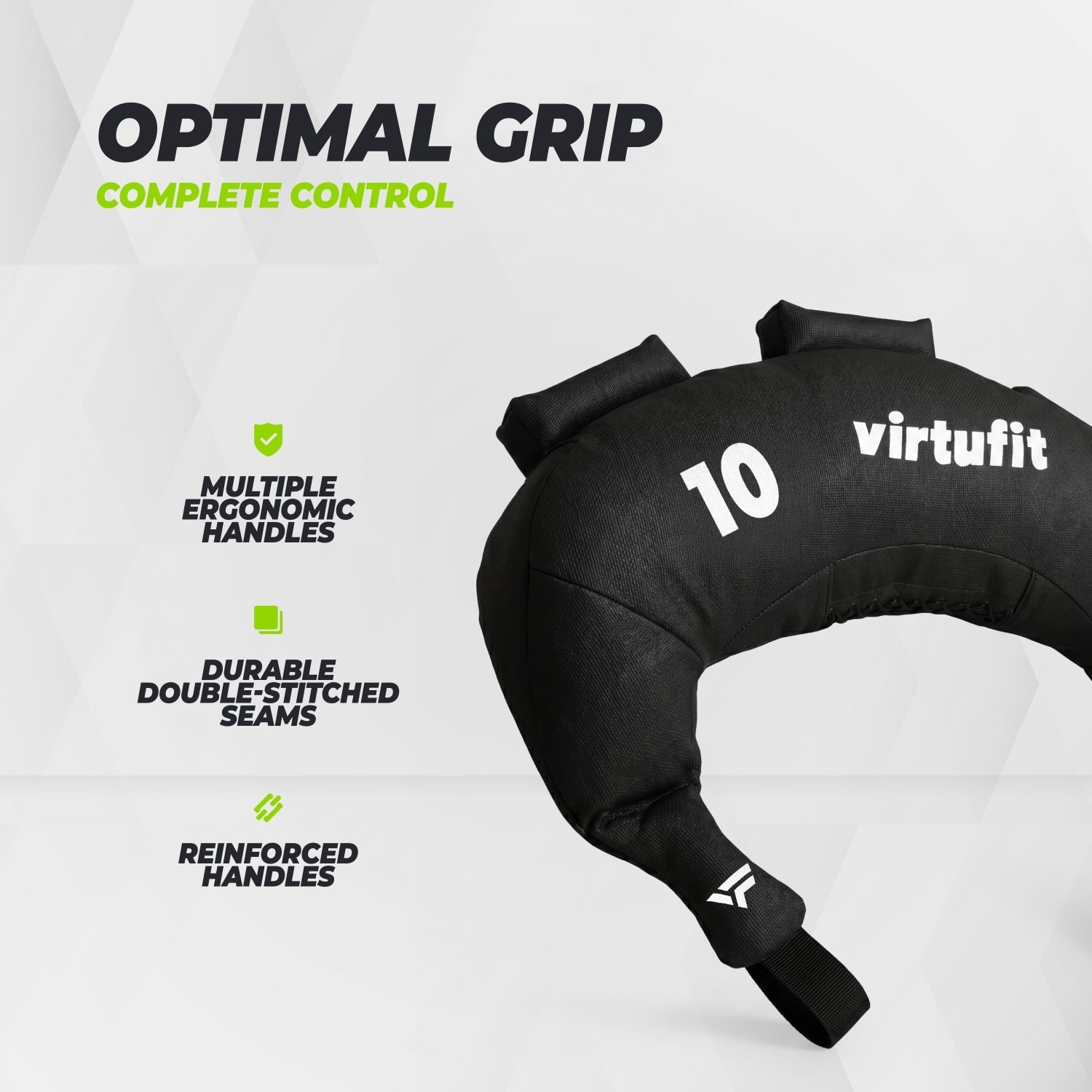 VirtuFit Bulgarian Bag - Fitness bag - 10 kg