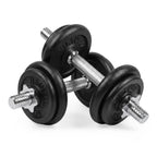VirtuFit Adjustable Dumbbell Set Pro 20 kg - 2 x 10 kg - Including case