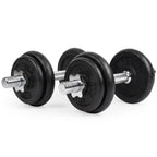 VirtuFit Adjustable Dumbbell Set Pro 20 kg - 2 x 10 kg - Including case