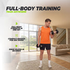VirtuFit Adjustable Dumbbell Set Pro 20 kg - 2 x 10 kg - Including case