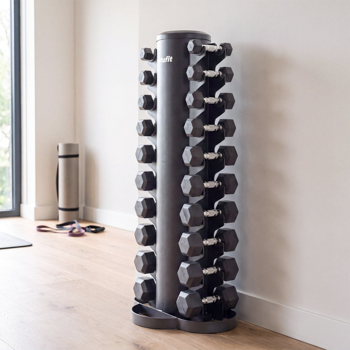VirtuFit Dumbbell tower - Storage rack - Dumbbell rack