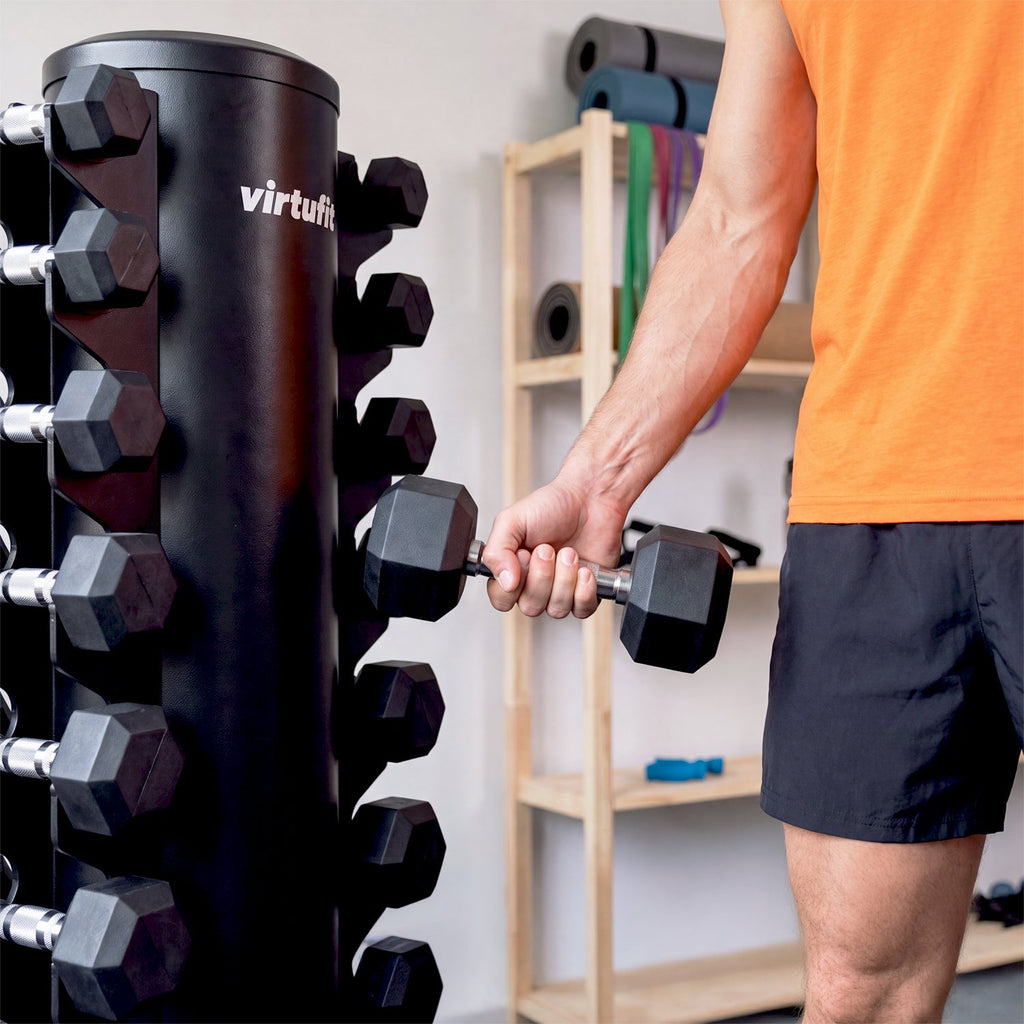 VirtuFit Dumbbell tower - Storage rack - Dumbbell rack