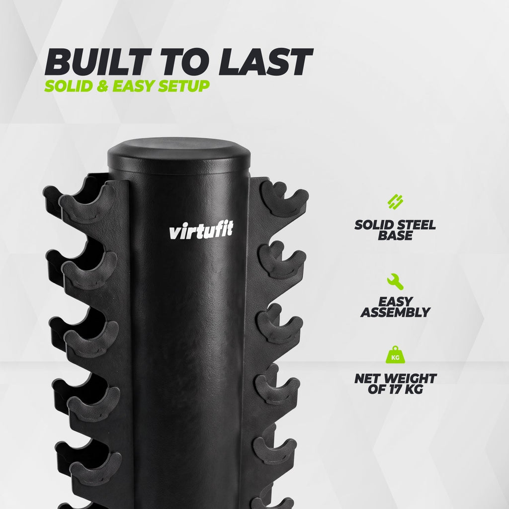 VirtuFit Dumbbell tower - Storage rack - Dumbbell rack