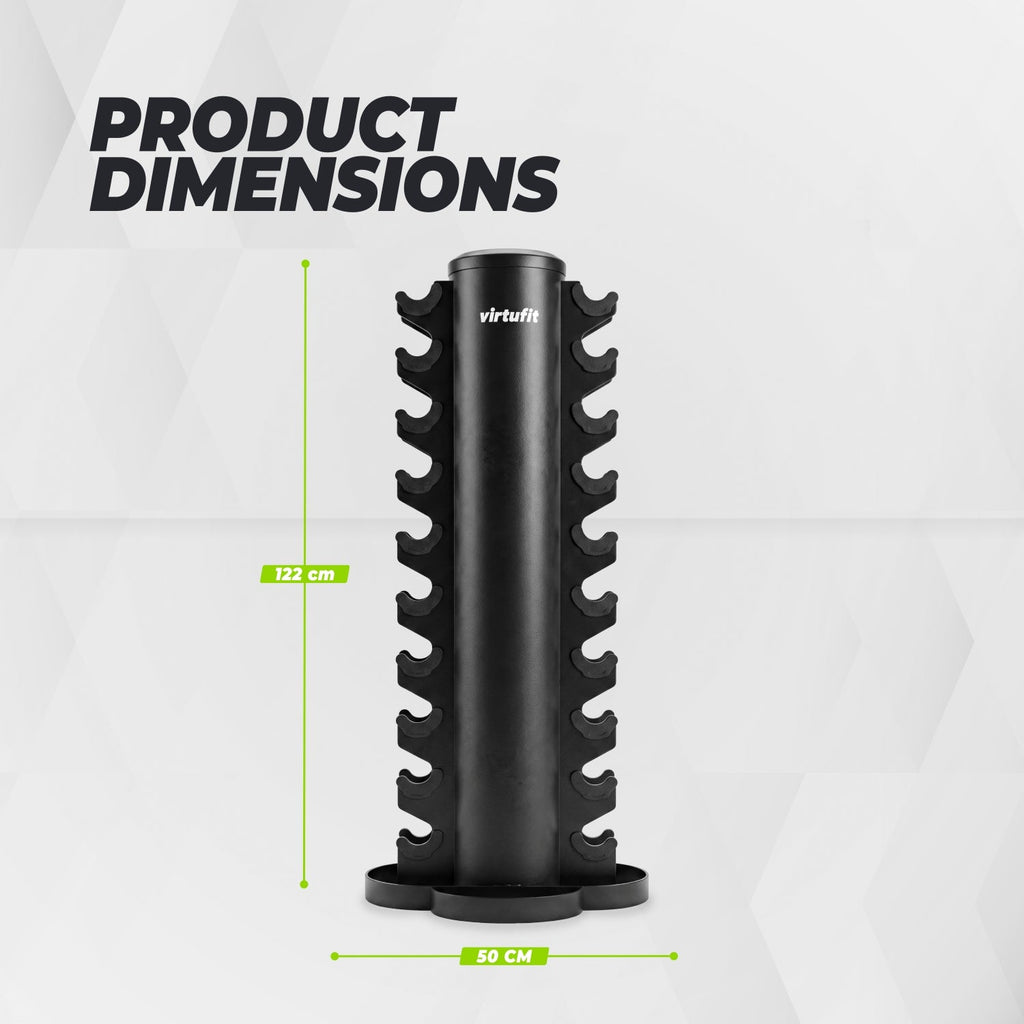 VirtuFit Dumbbell tower - Storage rack - Dumbbell rack