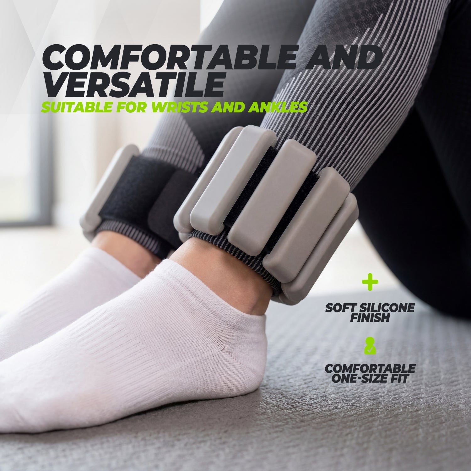 VirtuFit Ankle and Wrist Weights Pro 2 x 1000 gr