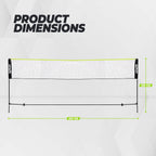 VirtuFit Badminton and Tennis Net - 510 cm