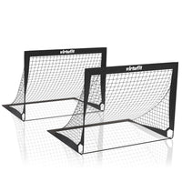 VirtuFit Pop-Up Soccer Goal Set - 120 x 90 cm