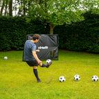 VirtuFit Voetbaldoel Pro met Doelwand - Voetbal Goal - 170 x 110 cm