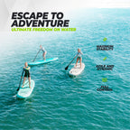 VirtuFit Supboard Ocean 275 - Turquoise - Met accessoires en draagtas