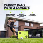 VirtuFit Voetbaldoel met Doelwand - Voetbal Goal - 120 x 80 cm