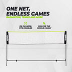 VirtuFit Badminton- en Tennisnet - 310 cm - Inclusief draagtas