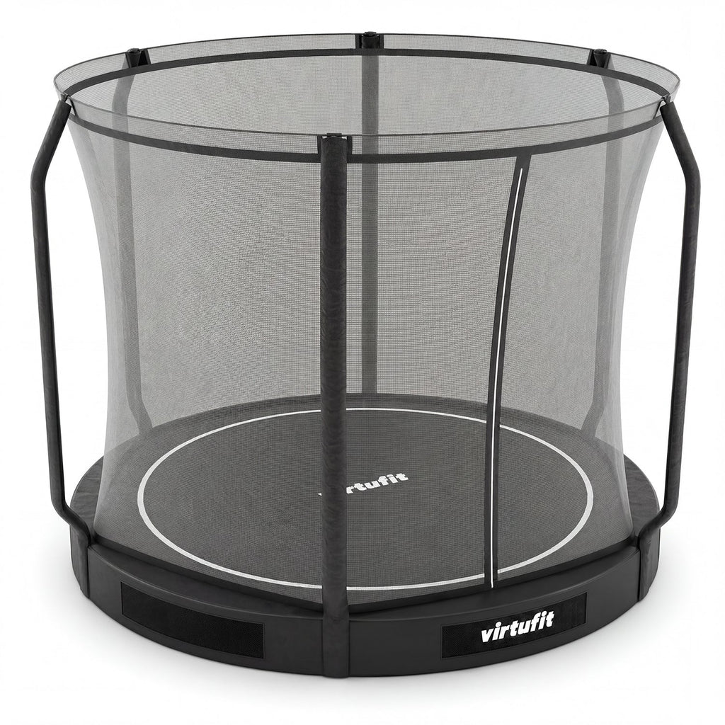 VirtuFit Inground Trampoline 251 cm Including Safety Net
