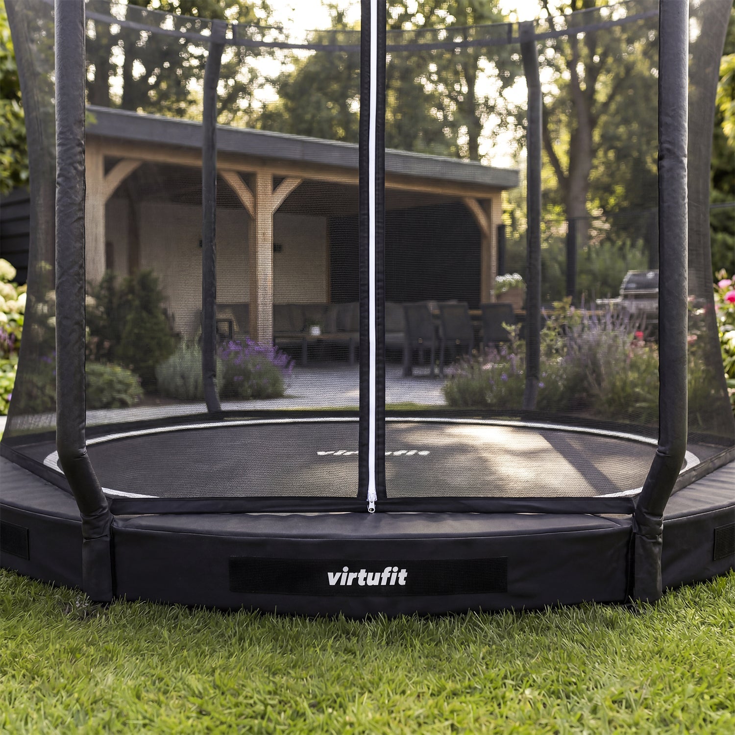 VirtuFit Inground Trampoline 251 cm Including Safety Net