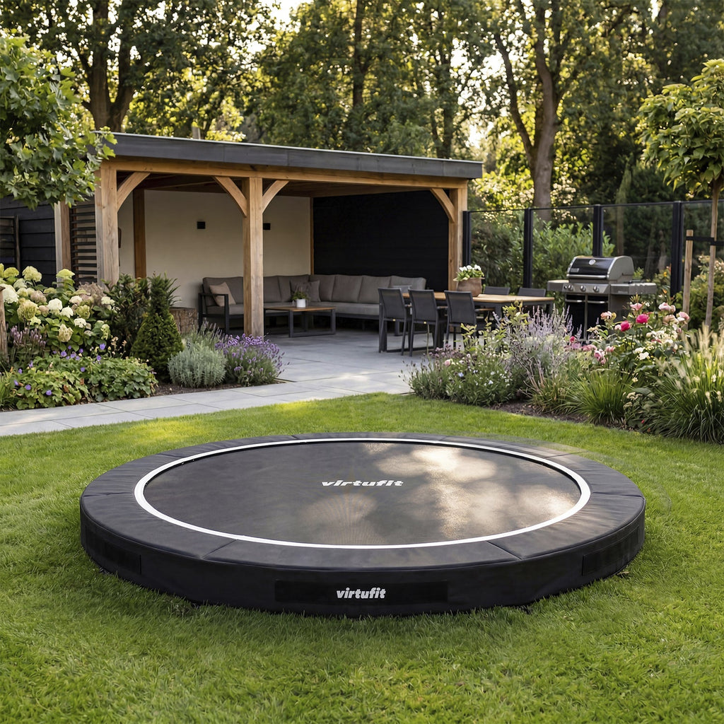 VirtuFit Inground Trampoline 251 cm - Without Safety Net