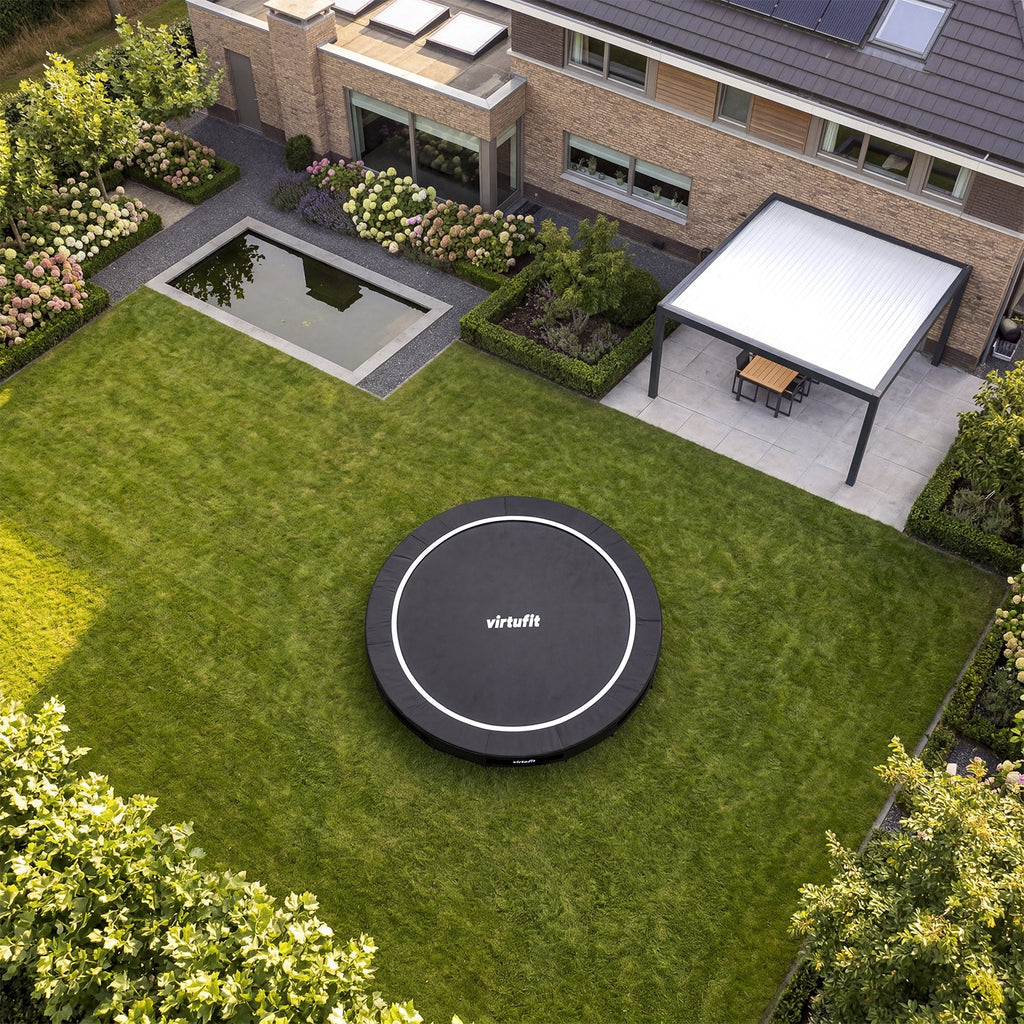 VirtuFit Inground Trampoline 305 cm - Without Safety Net