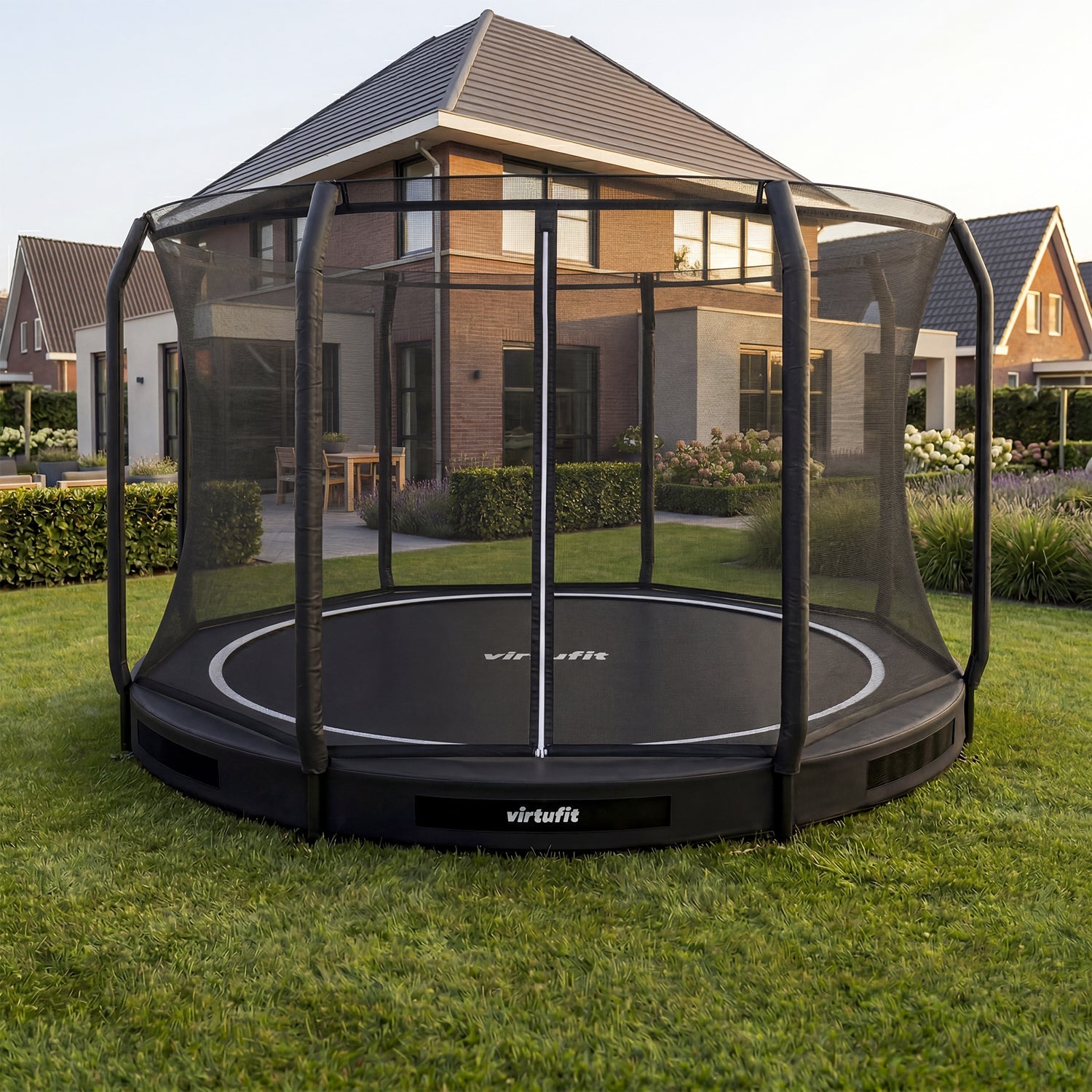 VirtuFit Inground Trampoline 366 cm Including Safety Net