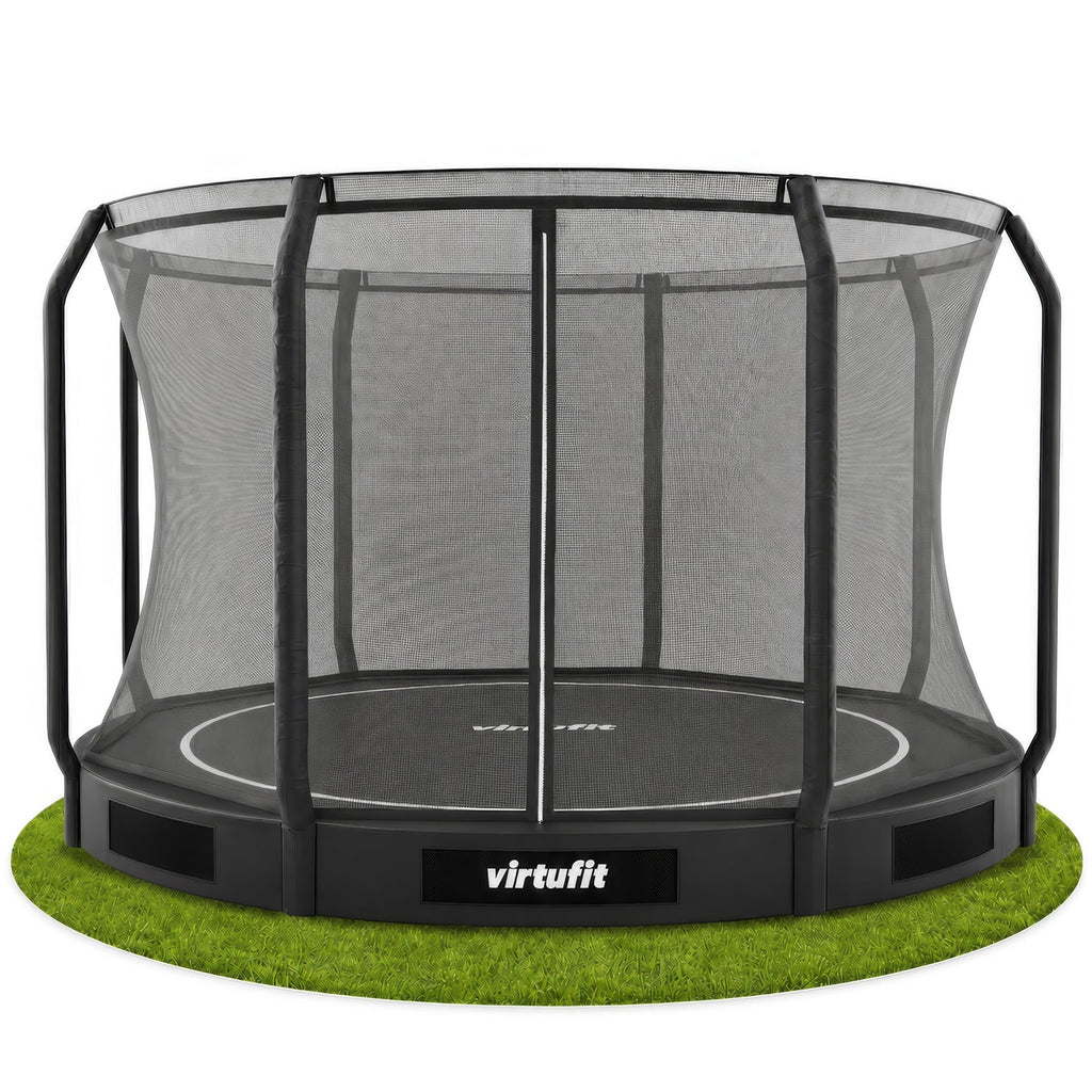 VirtuFit Inground Trampoline 366 cm Including Safety Net