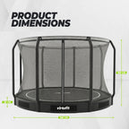 VirtuFit Inground Trampoline 366 cm Including Safety Net
