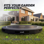 VirtuFit Inground Trampoline 366 cm - Without Safety Net