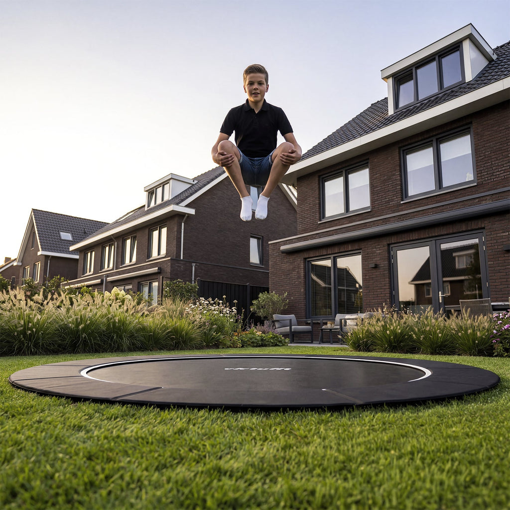 VirtuFit Groundlevel Trampoline 251 cm