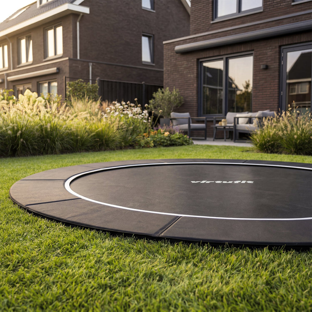 VirtuFit Groundlevel Trampoline 251 cm - Safety Pad