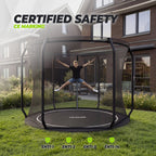 VirtuFit Groundlevel Trampoline 251 cm Including Safety Net