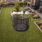 VirtuFit Groundlevel Trampoline 305 cm Inclusief Veiligheidsnet