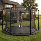 VirtuFit Groundlevel Trampoline 366 cm - inclusief veiligheidsnet