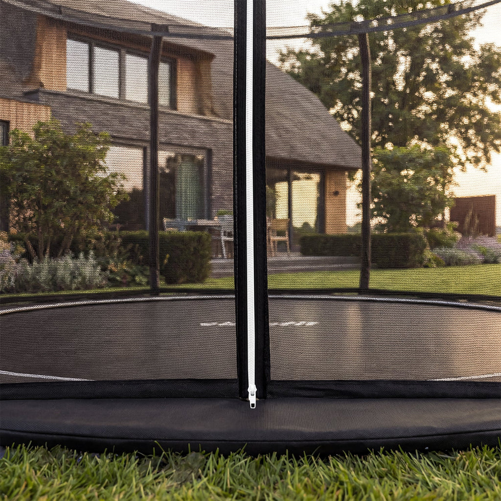 VirtuFit Groundlevel Trampoline 366 cm - inclusief veiligheidsnet