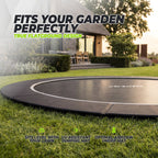 VirtuFit Groundlevel Trampoline 366 cm