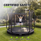VirtuFit Inground Trampoline 251 cm Including Safety Net