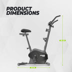 VirtuFit HTR100 Hometrainer - Voor lange gebruikers - 2026 model (HTR 1.0)