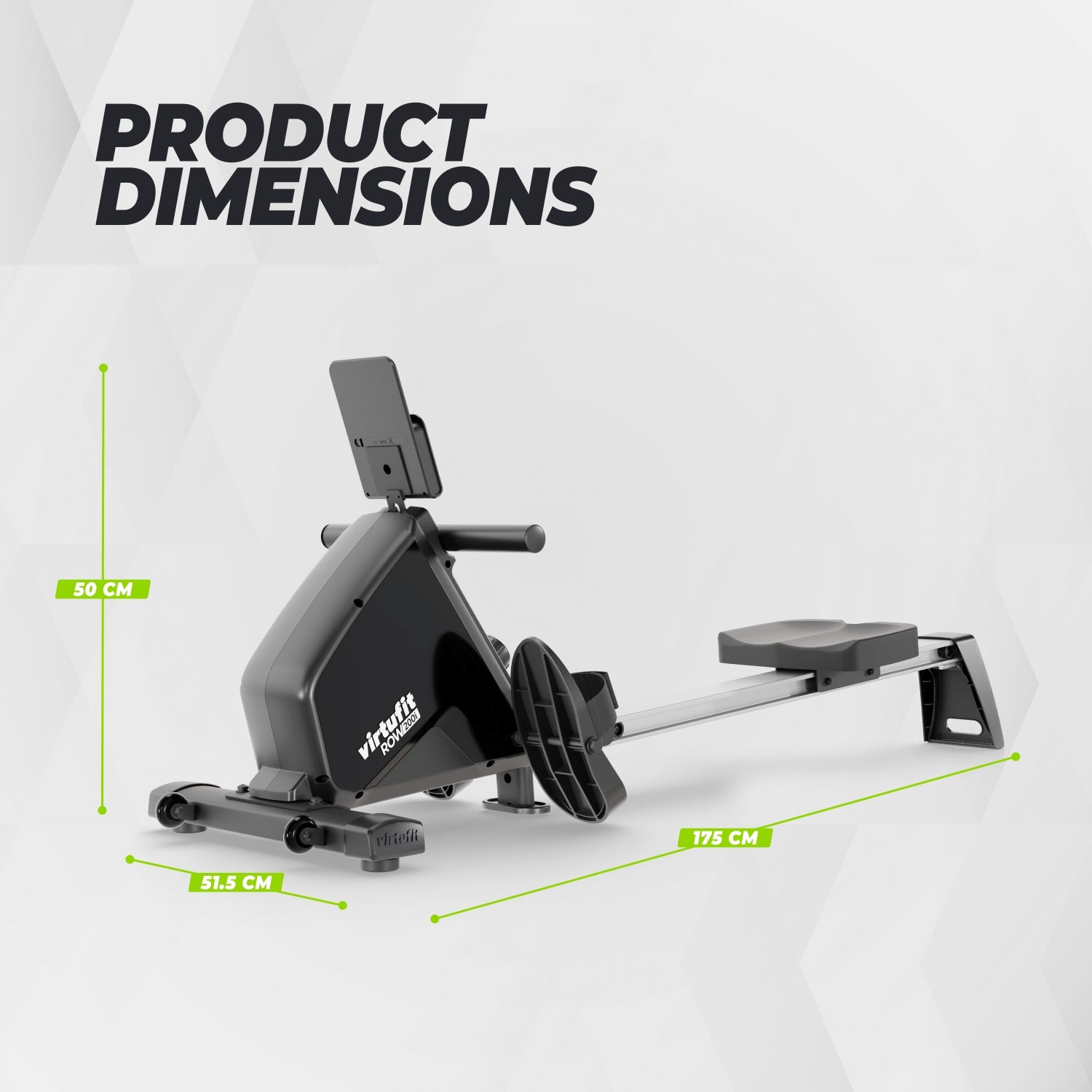 VirtuFit ROW200i Roeitrainer - Magnetische roeimachine (ROW450)