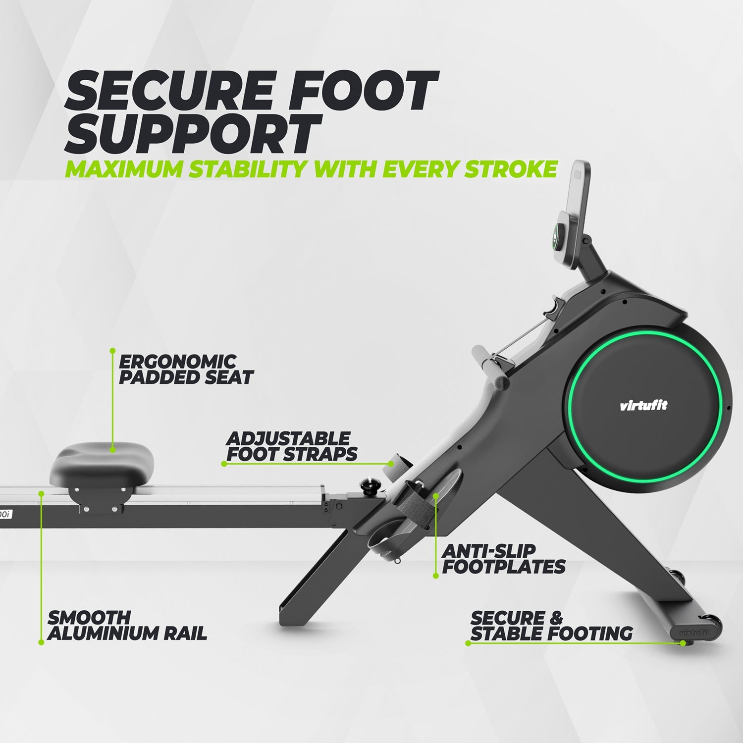VirtuFit ROW300i Rowing Machine (Semi Pro)