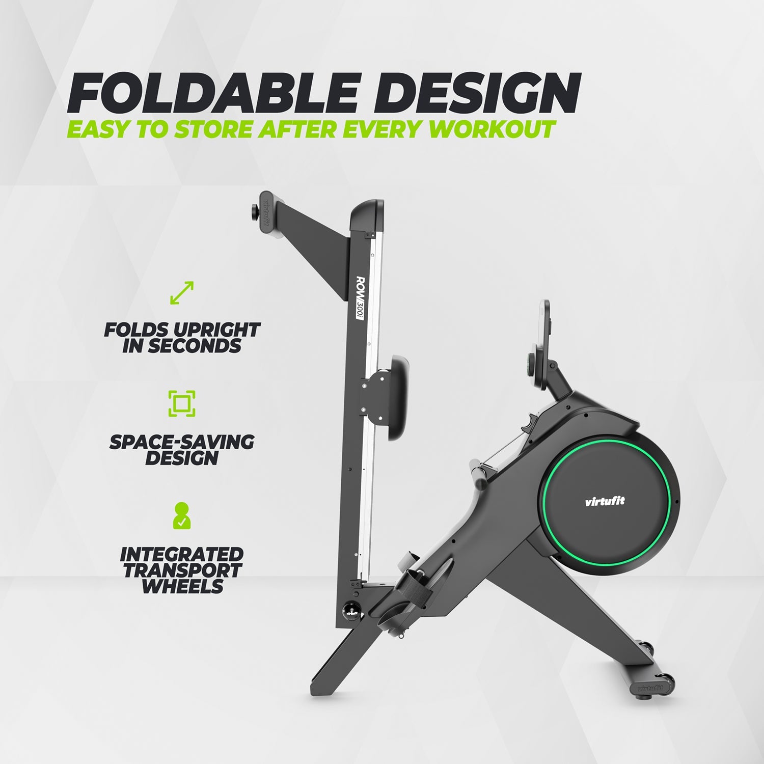 VirtuFit ROW300i Rowing Machine (Semi Pro)