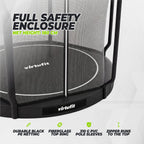 VirtuFit Inground Trampoline 251 cm Including Safety Net