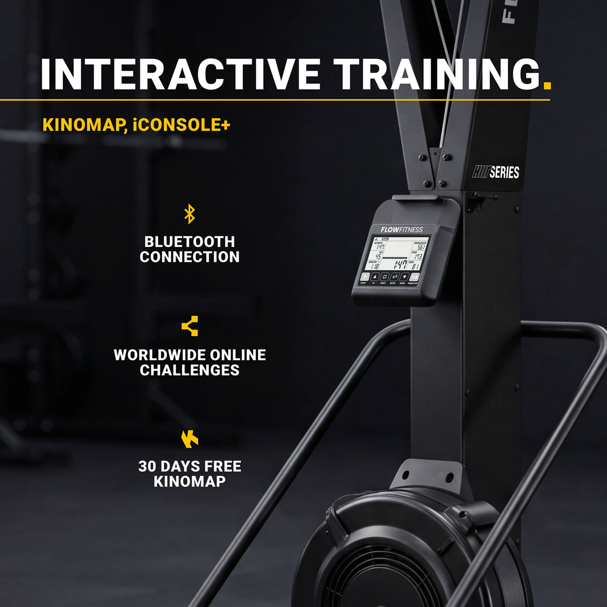 Flow Fitness Perform Pro Ski Trainer - Inclusief Platform