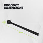 VirtuFit Macebell - Zwart - 6 kg - Tweedekans