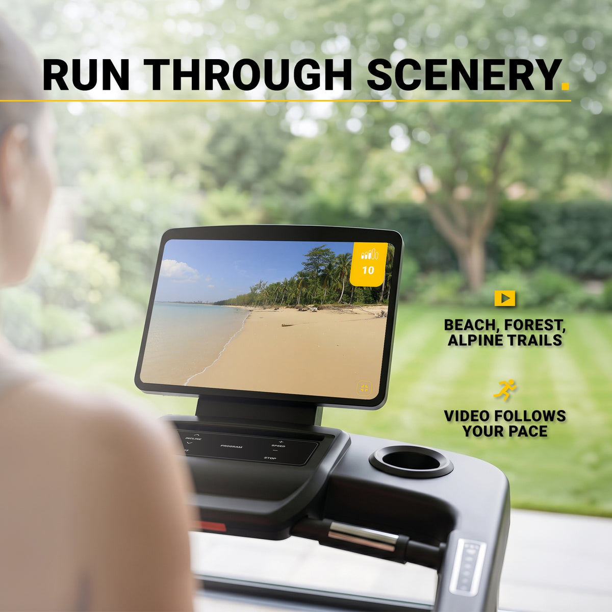Flow Fitness DTM2500s - Treadmill - Touchscreen