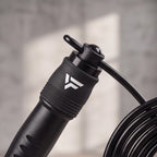 VirtuFit Adjustable Jumprope With Counter - Black/Gray