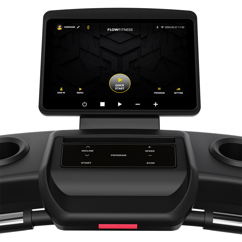 Flow Fitness DTM2500s - Treadmill - Touchscreen