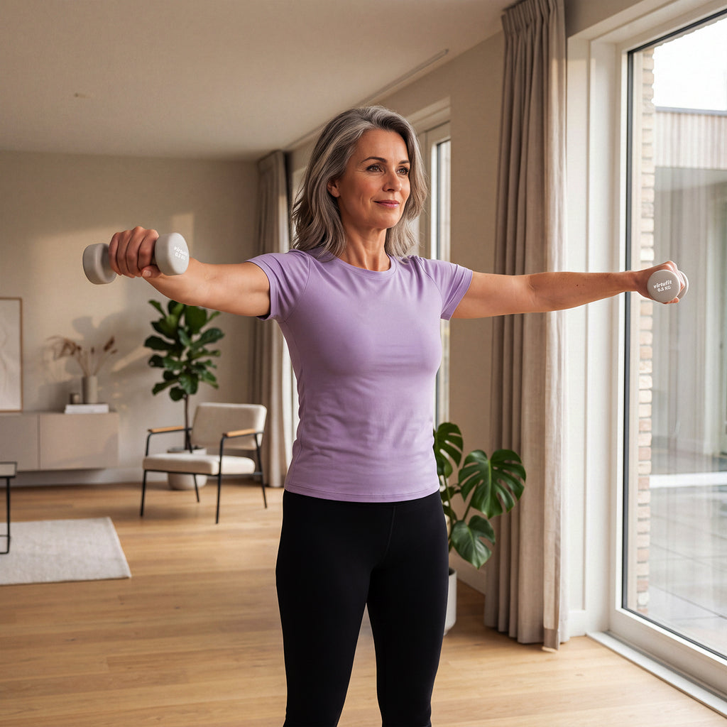 VirtuFit Vinyl Dumbbell 2 x 0.5 kg