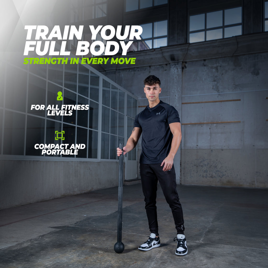 VirtuFit Macebell - Zwart - 6 kg - Tweedekans