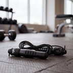 VirtuFit Adjustable Jumprope With Counter - Black/Gray
