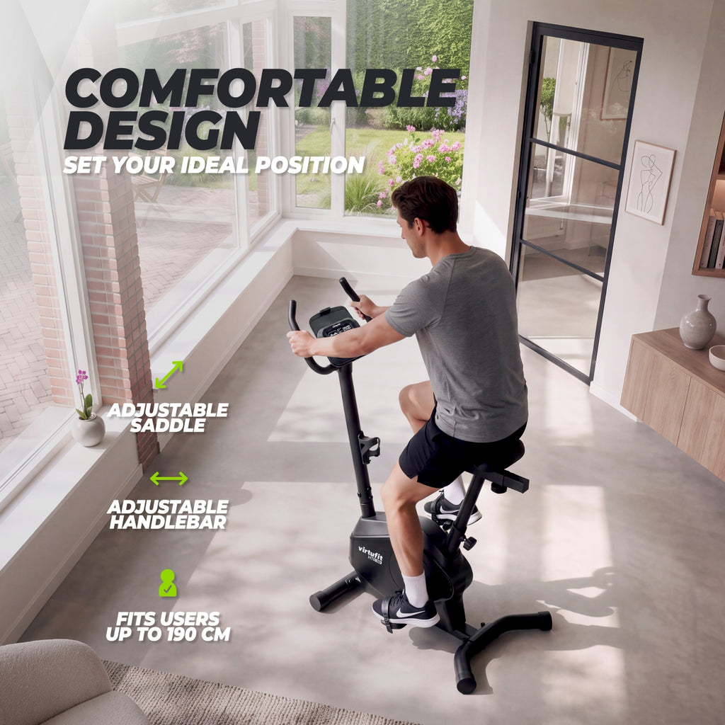 VirtuFit HTR150 Hometrainer - Voor lange gebruikers
