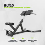 VirtuFit Hyperextension Pro - Roman Chair - Rugtrainer